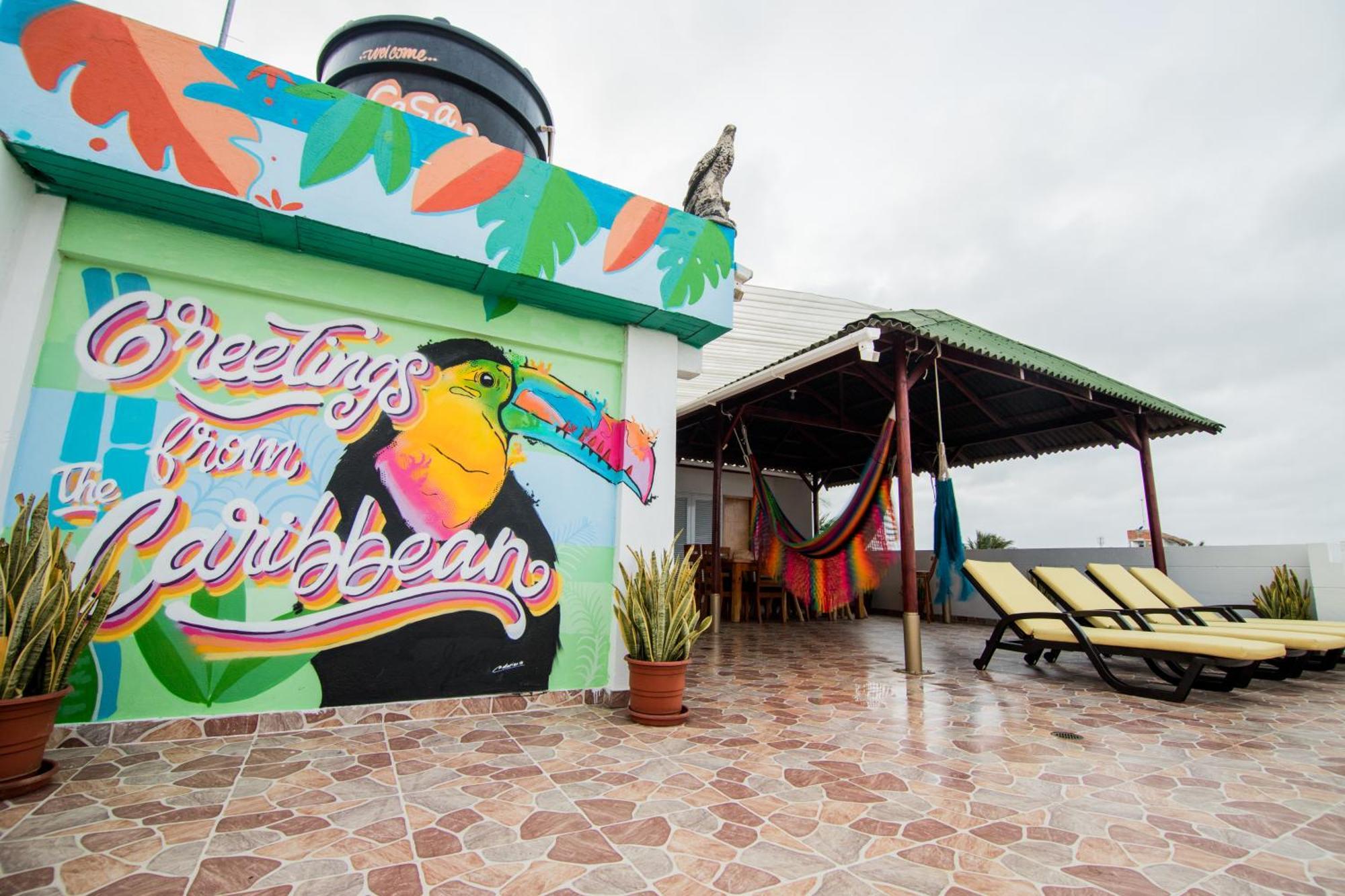 Makena La Boquilla Beach Hostel Cartagena Buitenkant foto