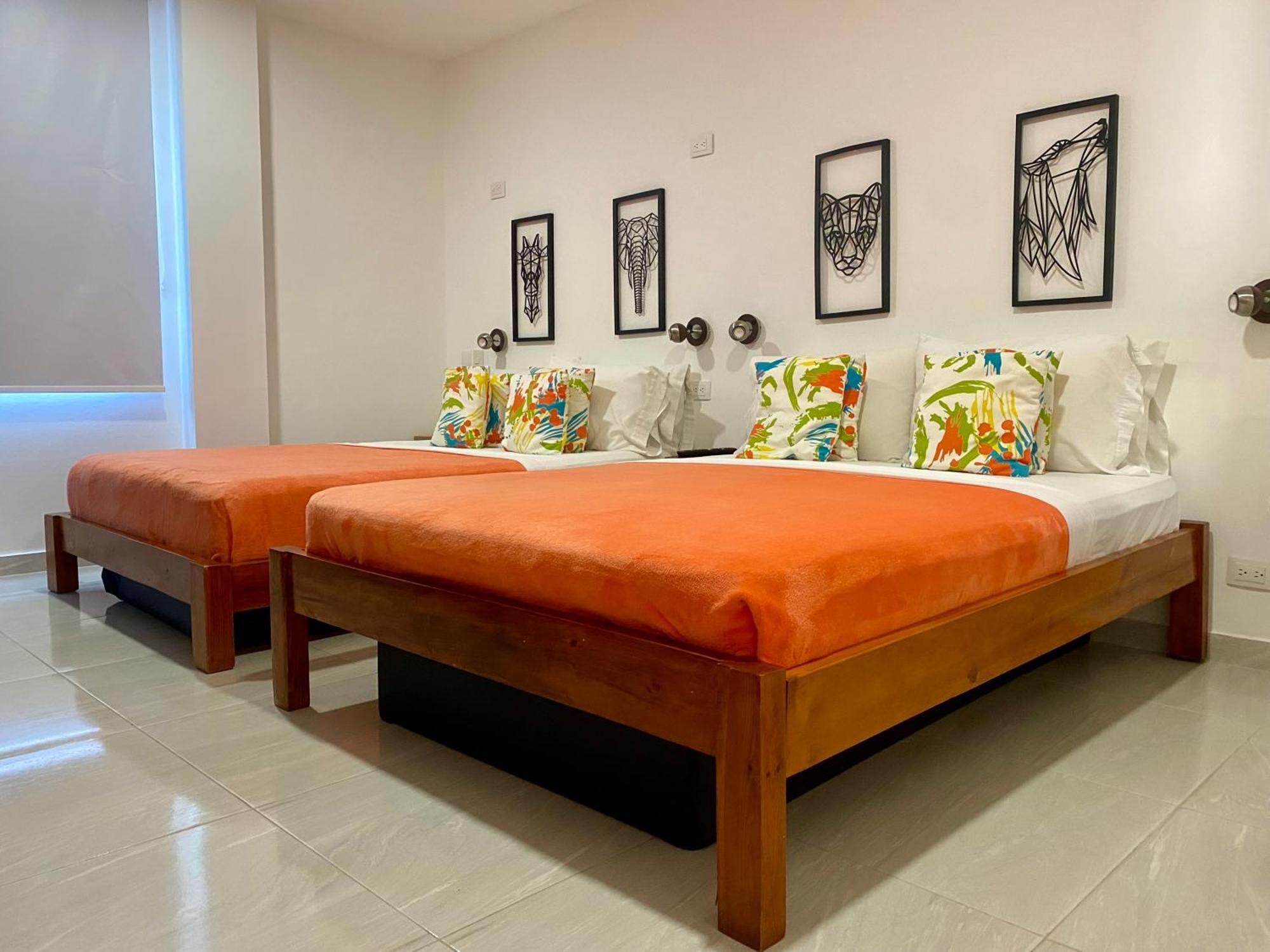 Makena La Boquilla Beach Hostel Cartagena Kamer foto