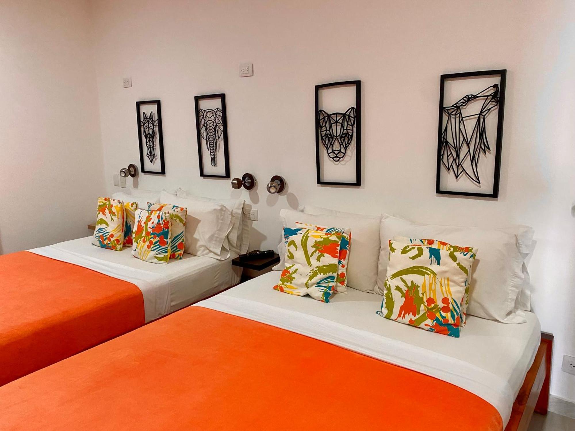 Makena La Boquilla Beach Hostel Cartagena Kamer foto