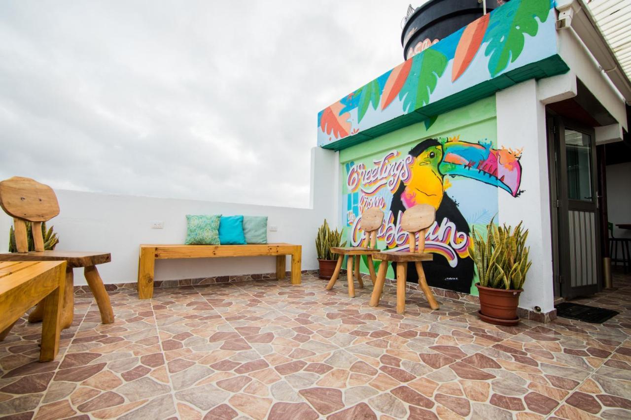Makena La Boquilla Beach Hostel Cartagena Buitenkant foto